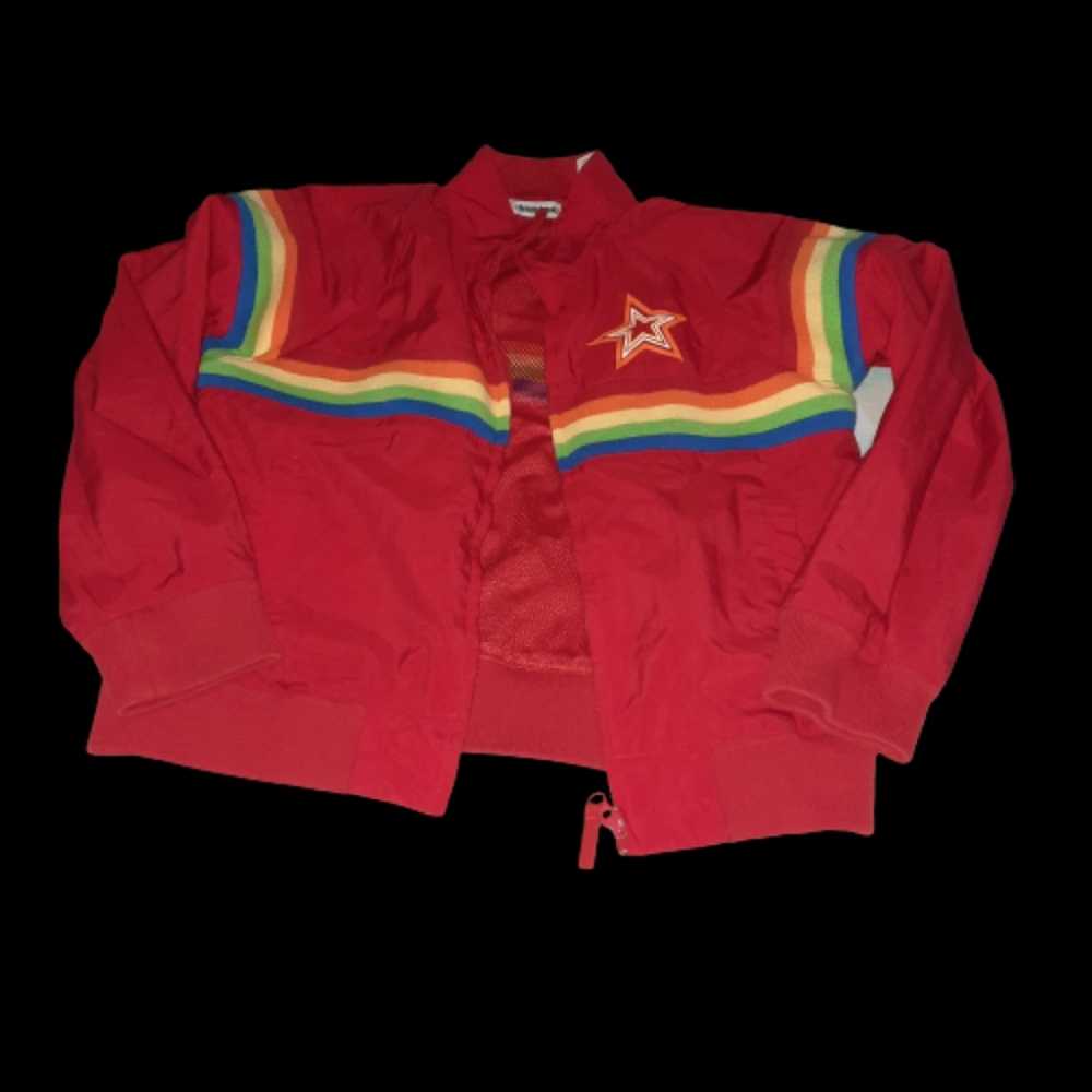 Christie Brooks Rainbow Jacket Girls 10/12